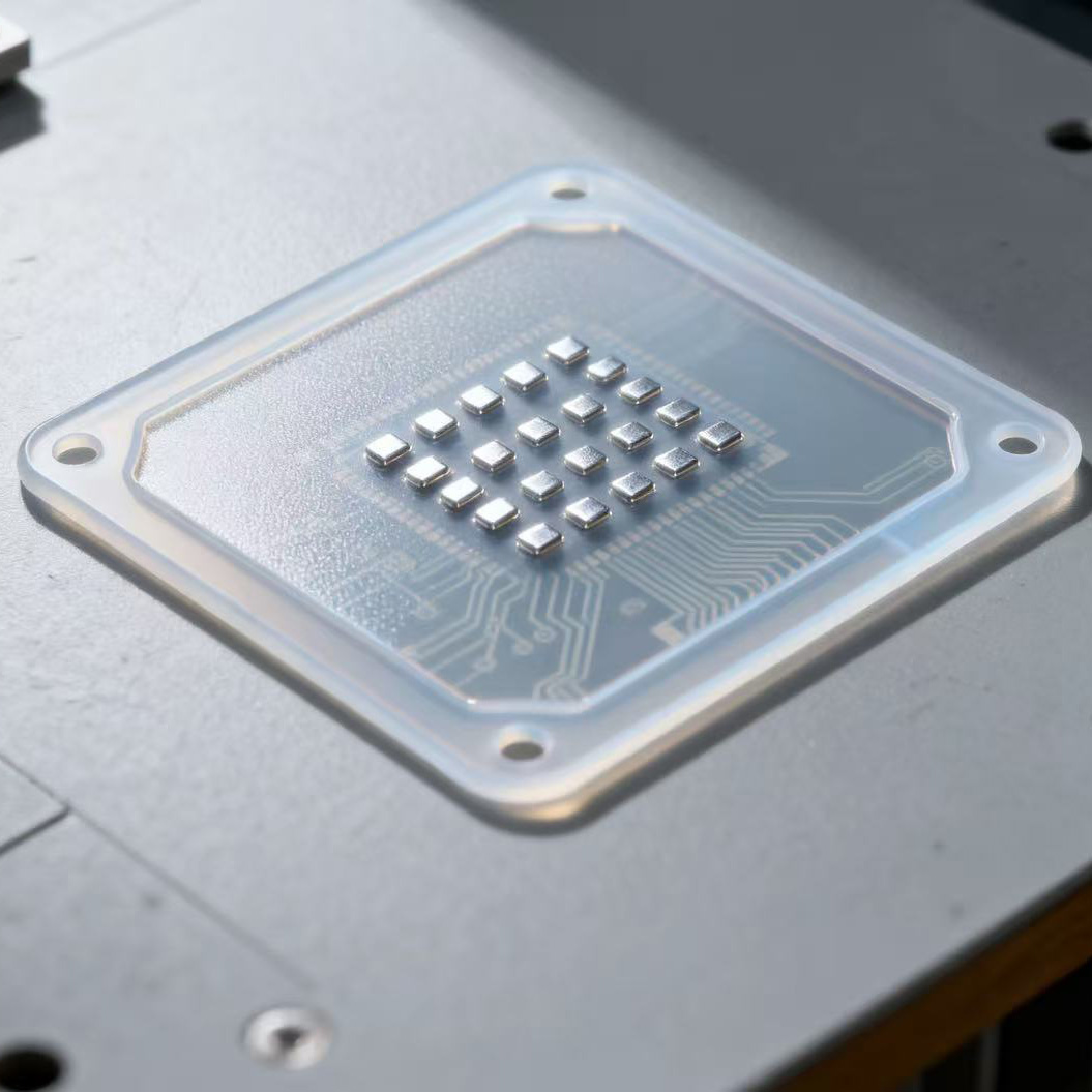 Electronic components silicone sheet sealing protective insulation protection