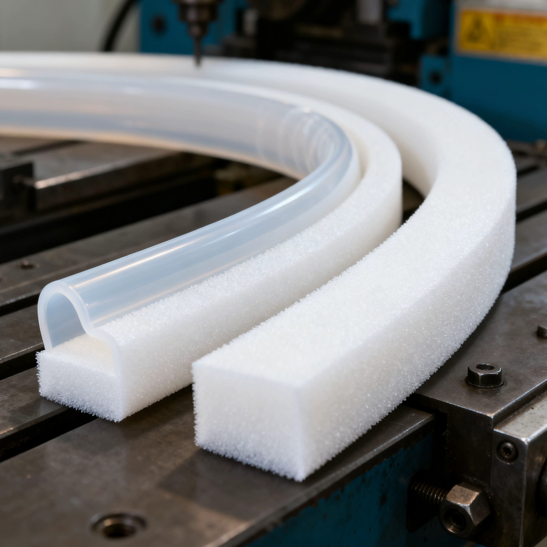 Machine tool silicone seal sealing buffer protection