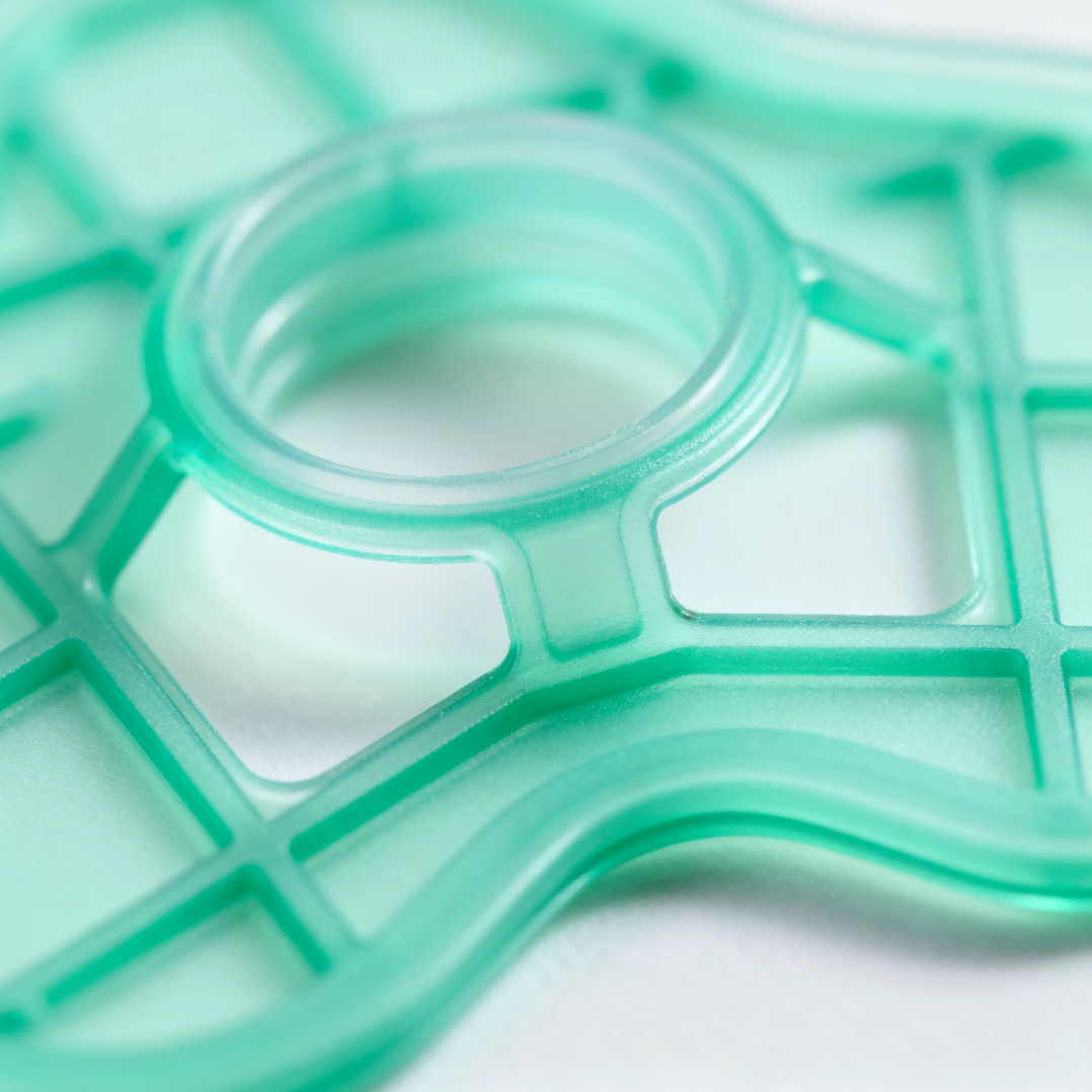 Molded Silicone Foam Part