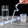 Creative silicone straw, safe, harmless and interesting decoration