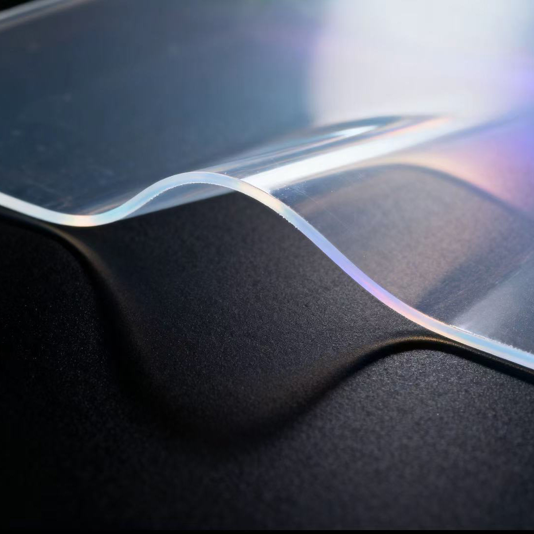 Fish tank silicone transparent sheet sealed leak-proof and protective cushioning