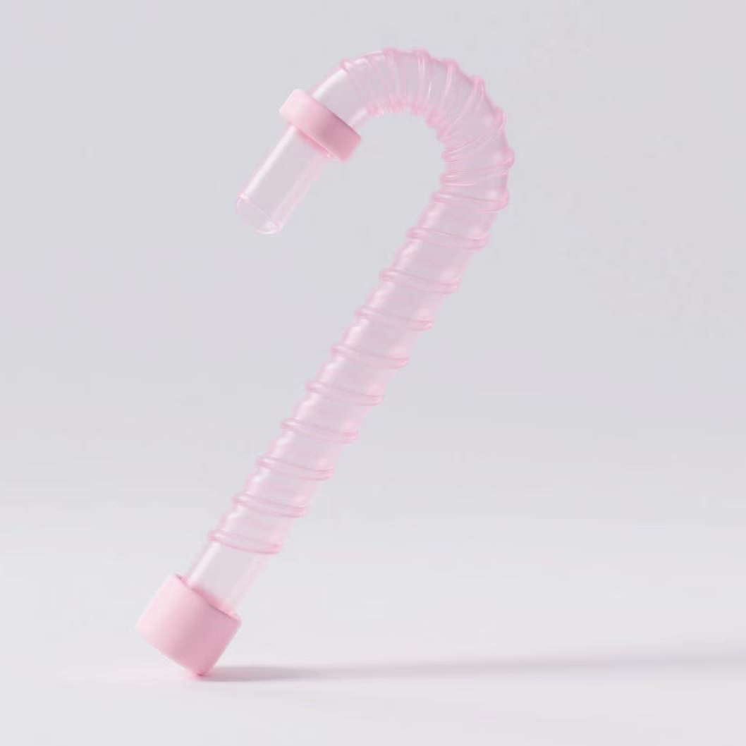 Baby feeding silicone straw assists babies to ingest fluid supplemental food safely and conveniently