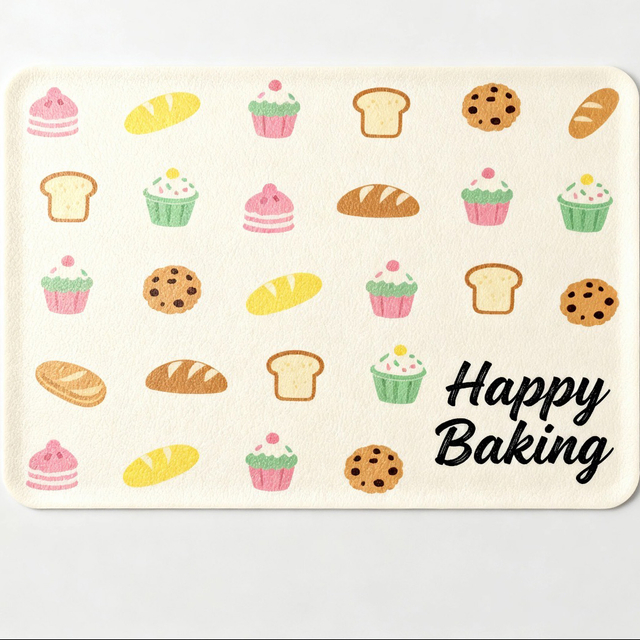Baking tray silicone pad is non-stick and easy to remove from the mould