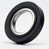 Round bearing silicone gasket sealed protective bearing interior and buffer shock absorption