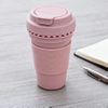 Folding silicone cup, extremely portable storage and safe and practical drinking water