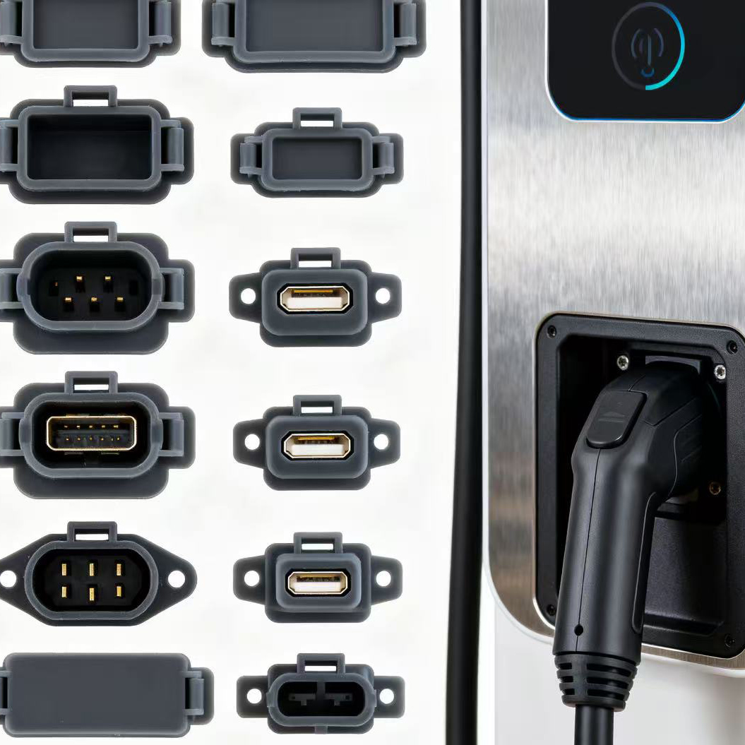 Charging pile dustproof parts silicone sealing pad sealing dustproof moisture-proof waterproof