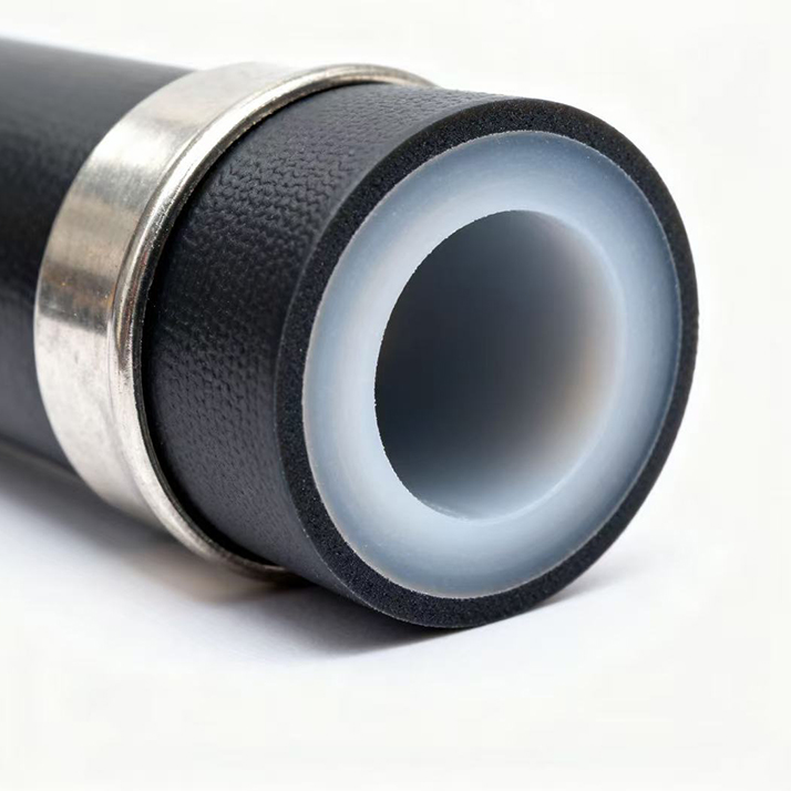 Pipe interface silicone seal, anti-fluid leakage protection