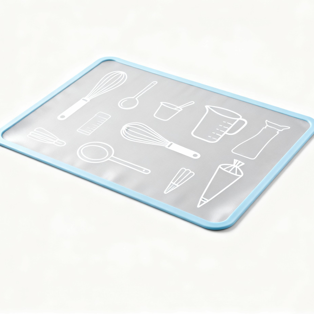 Baking tray silicone pad is non-stick and easy to remove from the mould