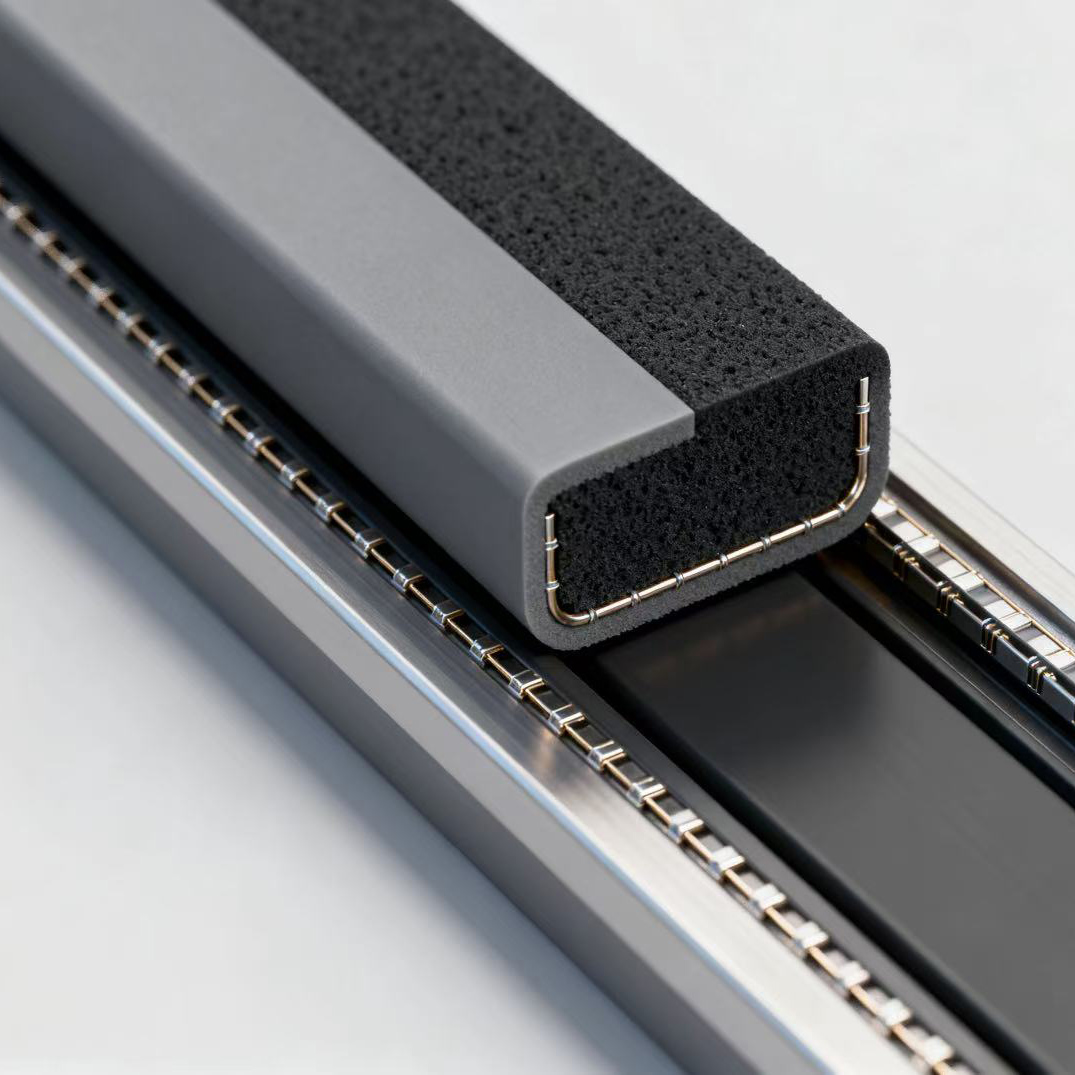 Machine tool silicone seal sealing buffer protection