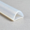 Pipe interface silicone seal, anti-fluid leakage protection
