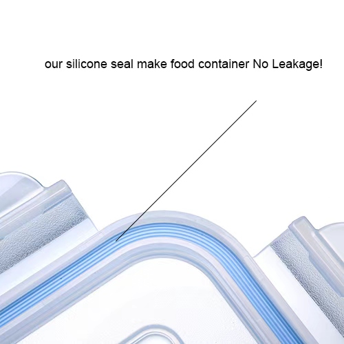Food Grade Silicone seal ring withstand high temperature for lunch box