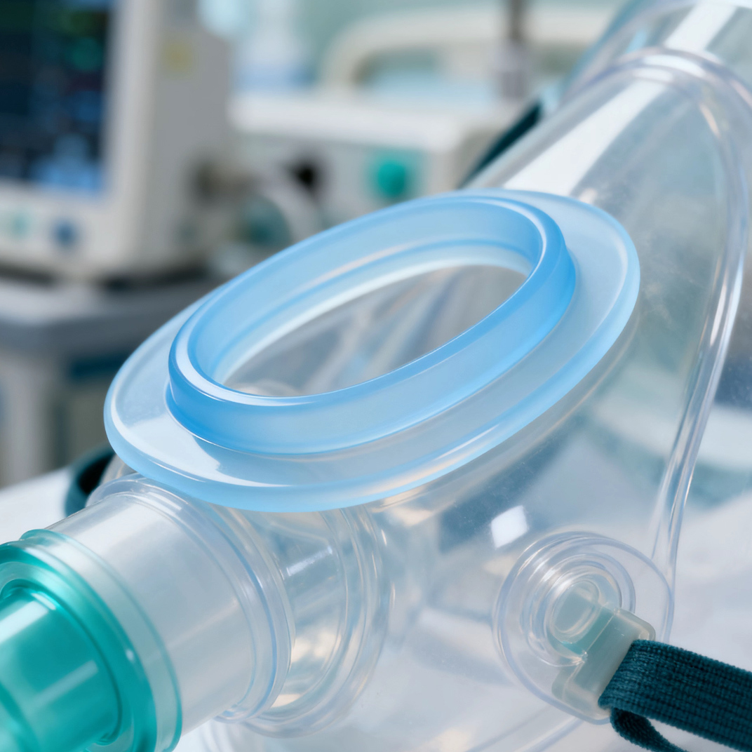 The ventilator gasket ensures pressure stability and reduces air leakage