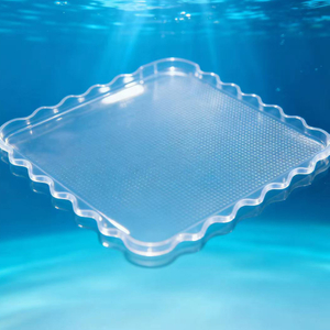 Fish tank silicone transparent sheet sealed leak-proof and protective cushioning