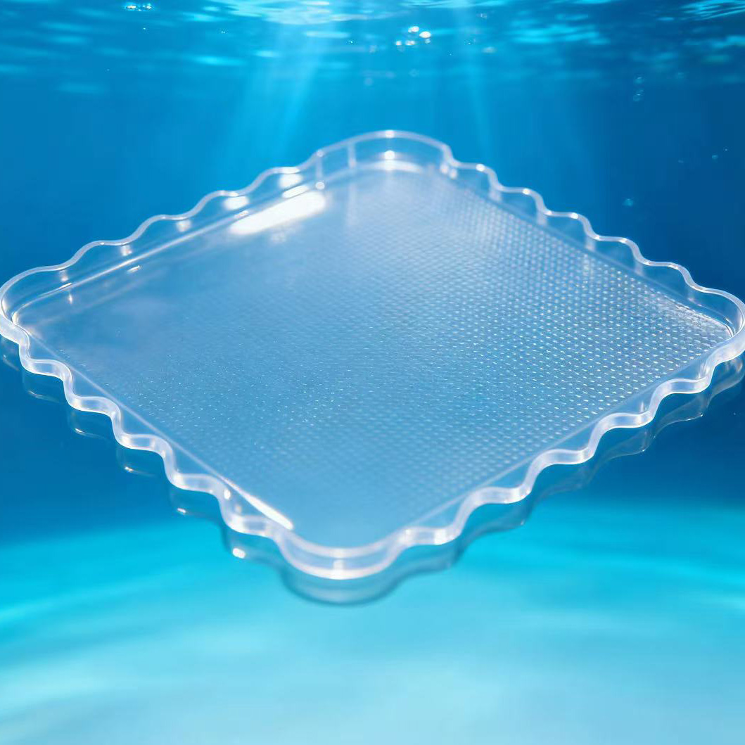 Fish tank silicone transparent sheet sealed leak-proof and protective cushioning