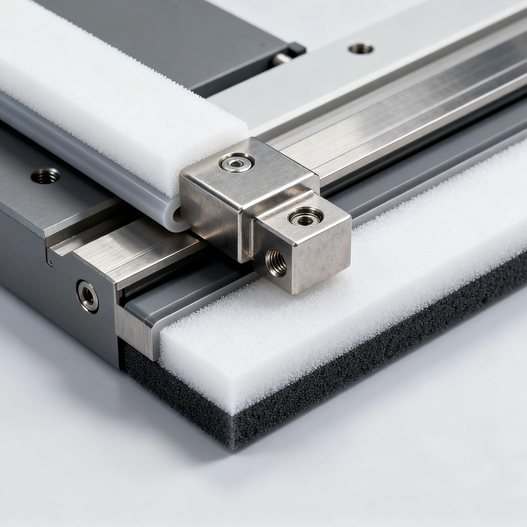 Machine tool silicone seal sealing buffer protection